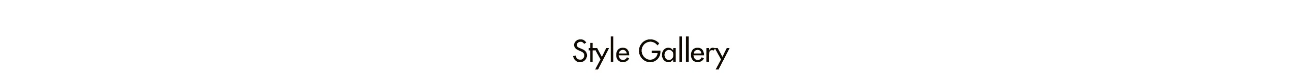 Style Gallery