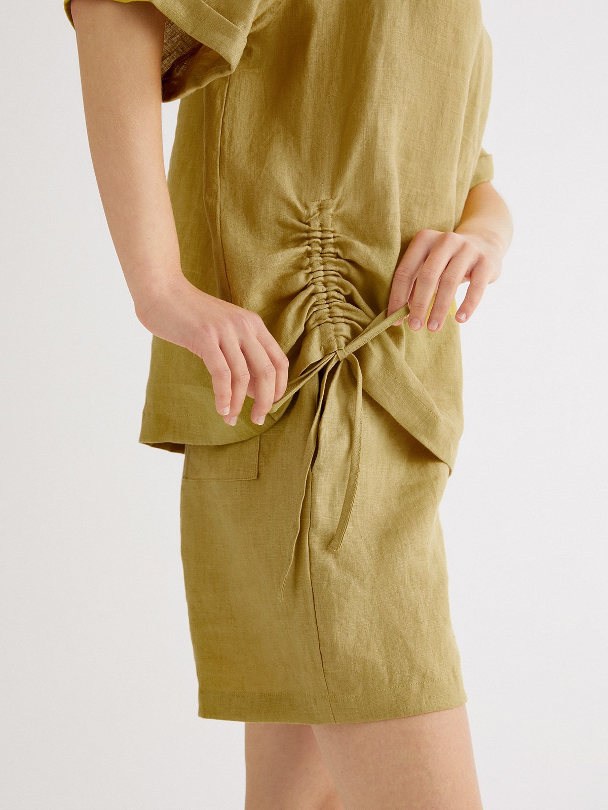 Linen Casual Two-Piece Set