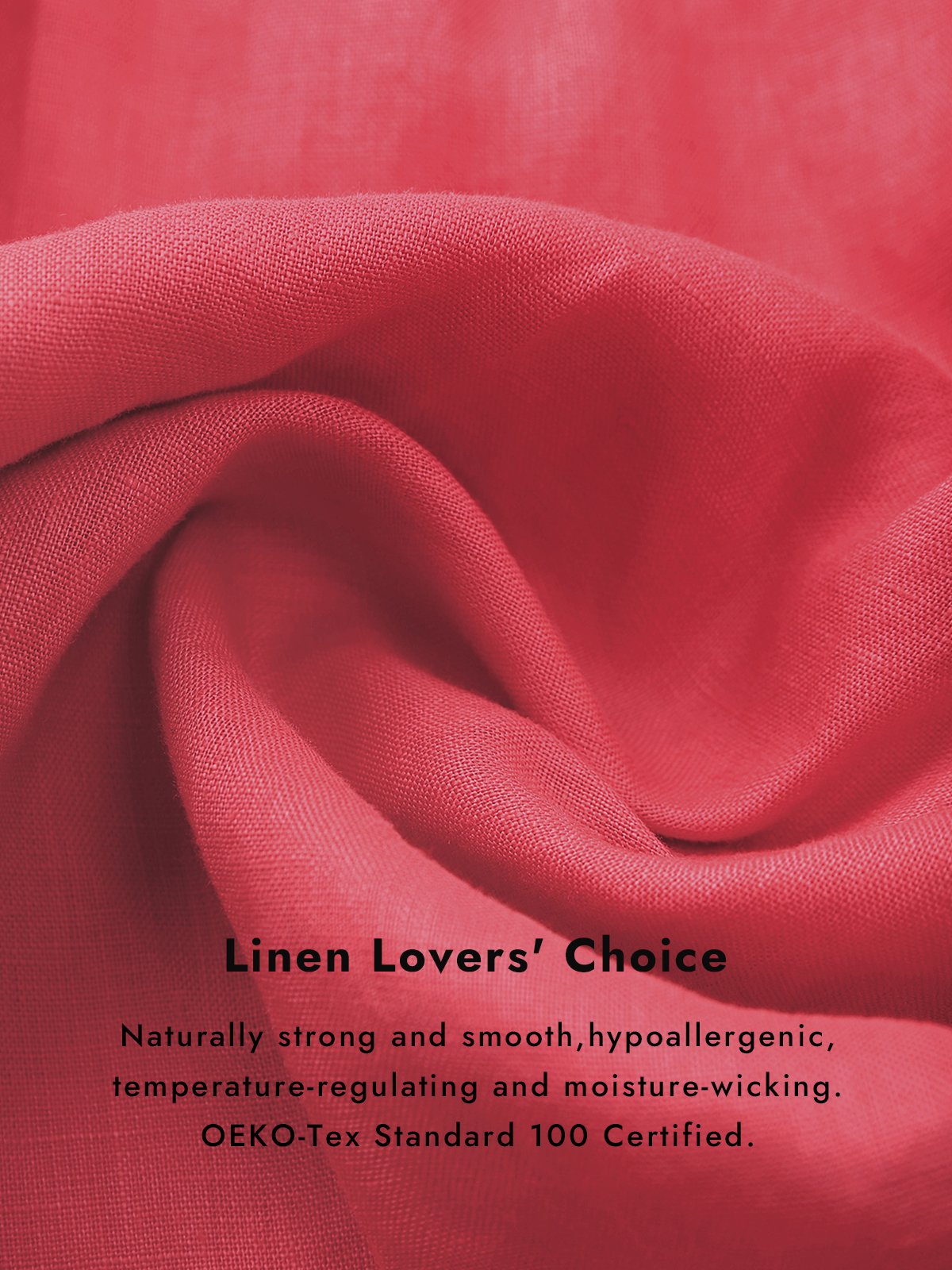 Jana 100% Linen V-neck Midi Dress