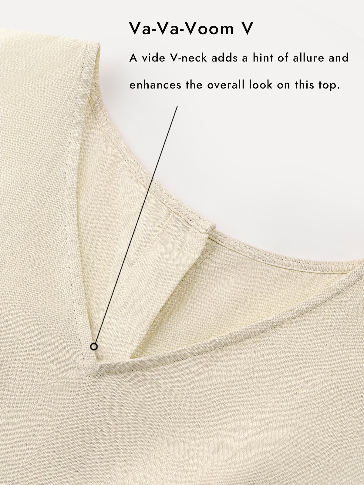 Emma 100% Linen V-neck Midi Skirt Suit