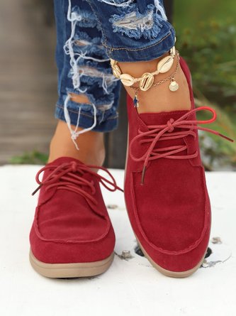 Suede Fabric Women's Moccasins with Non-slip soles in mutiple sizes and colors
