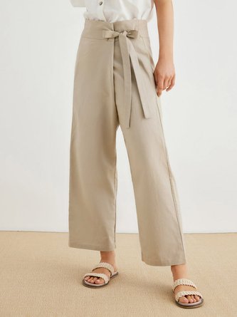 Linen Plain Pants