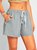 Plus size Solid Casual Shorts