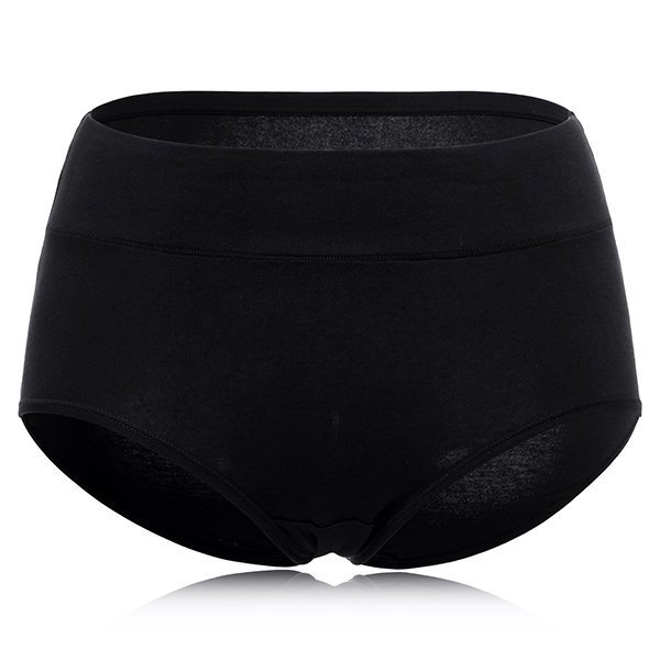 Cotton Seamless Solid Panty Breathable Brief