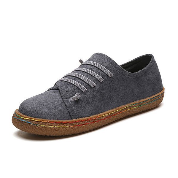 Women's Soft  Suede Slip On Casual Flat Shoes