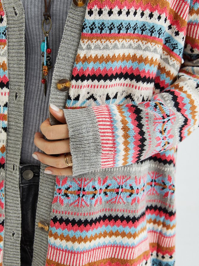 Casual Tribal Loosen Sweater