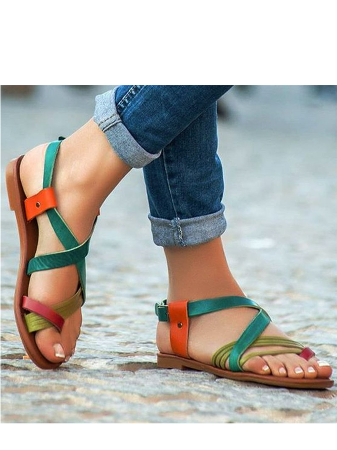Flat Heel Summer Sandals