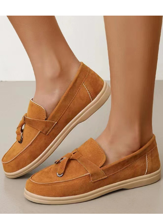 women's tassel slip-on flat shoes