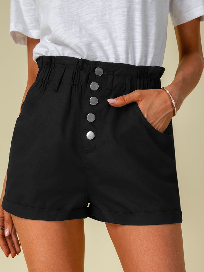 Casual Plain Shorts