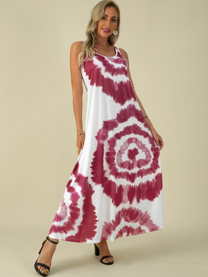 Sleeveless Cotton Casual Knitting Dress