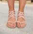 Women Flip Flops Sandals Casual Flat Sandals with Zipper
