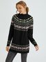 Casual Cotton Long Sleeve Sweater