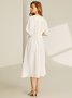 100% Linen Natural Daily Loose Dress