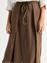 Gaia 100% European Linen Skirt