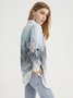 Abstract Autumn Casual No Elasticity Polyester fibre 1 * Top Standard Long sleeve Regular Blouse for Women