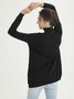 Simple & Basic Turtleneck Solid Sweater