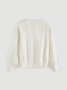 Acrylic Casual V Neck Loosen Sweater coat