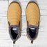 Large Size Unisex Waterproof Fur Lining Slip On Snow Boots