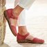 Women Summer Ladies Round Toe Hollow-Out Sandals
