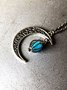 Ghost hollow Moon Necklace