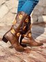 Sunflower Embroidery Western Cowboy Cowboy Boot