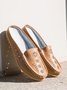 Leather Hollow Casual Mules