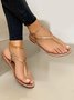 Ladies Hot Diamond Flat Thong Sandals