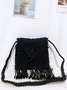 Tassel Weave Ethnic Style One-shoulder Diagonal Bag