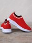 Plus Size Mesh Fabric Sneakers