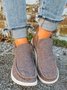 High-top warm non-slip women's Moccasin shoes in multiple sizes