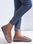Comfortable and lightweight Women's Moccasins with Woven Hollow in mutiple sizes and colors