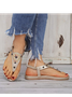 Comfy Sole Slip On Sandals Vintage Rivet Beach Sandals