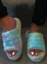 Women Casual Daily Open Toe Slip On Flat Sandals