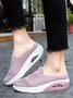 Soft And Breathable Flying Woven Upper Air Cushion Clogs