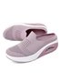 Soft And Breathable Flying Woven Upper Air Cushion Clogs