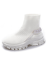 Women Casual Plain All Season Polyester Daily Flat Heel Closed Toe Nylon Slip On Women's Shoes