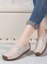 Leather bendable slip-on women's with soft sole