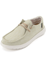 Men's Casual Canvas Flat Slip On Shoes