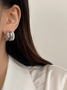 Pearl Decor Plain Earrings