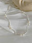 Pearl Design Chain Necklace