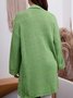 Shawl Collar Knitted Cardigan Sweater coat
