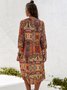 Tribal Casual Weaving Dress