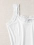 Square Neck Solid Cotton-Blend Sexy Tanks & Camis