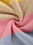 Long Sleeve Scoop Neckline Vintage Shift Sweater