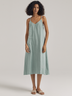 Ingrid Linen Cotton Strap Dress