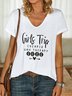 Casual Girls Trip Cheaper than therapy 2022 T-shirts