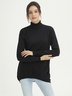 Simple & Basic Turtleneck Solid Sweater