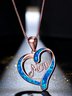 Mother's Day Heart English Alloy Necklace